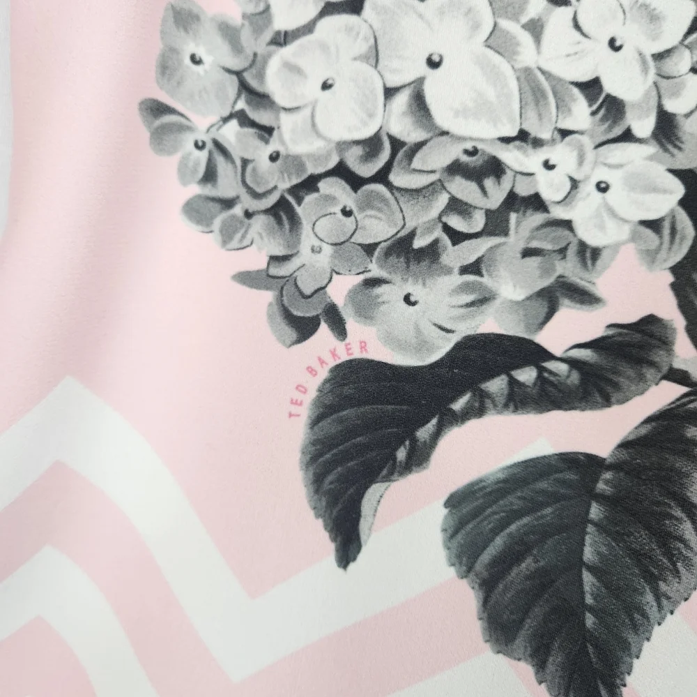 Ted Baker Pink Floral Tank Top - Picture 4 of 7